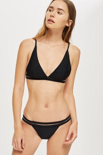 Topshop *tyler Bikini Bottoms By Evil Twin