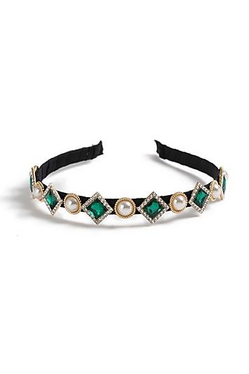 Topshop *pearl Emerald Headband