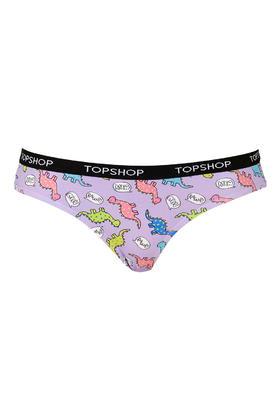 Topshop Dinosaur Print Mini Knickers