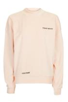 Topshop Forget Me Not Batwing Sweatshirt