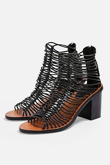 Topshop Narly Smart Heeled Sandals