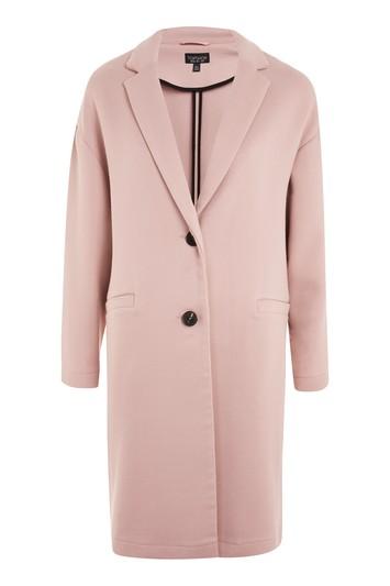 Topshop Twill Ponte Coat