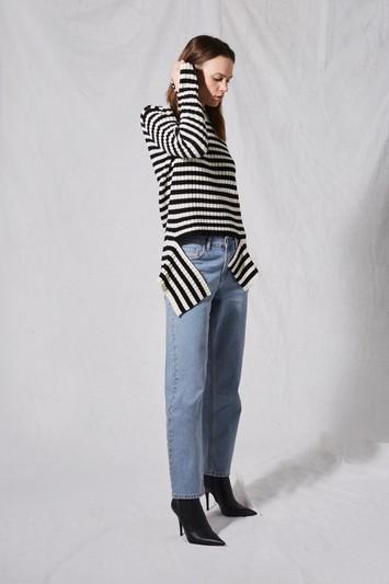 Topshop *striped Jumper By Boutique