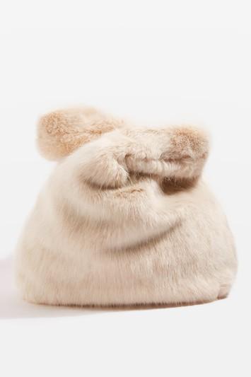 Topshop Dolly Faux Fur Tote Bag