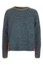 Topshop Bright Trim Marle Jumper