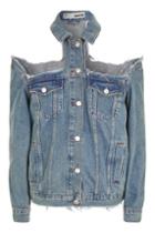 Topshop Moto Extreme Cold Shoulder Jacket