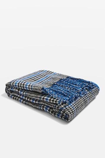 Topshop Double Face Checked Scarf