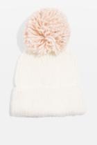 Topshop Oversized Pom Pom Beanie Hat
