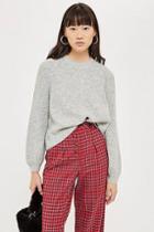 Topshop Petite Super Soft Chevron Jumper