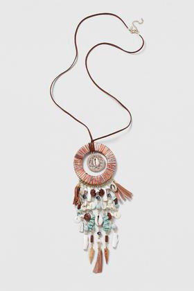 Topshop Mega Conchi Shell Pendant Necklace