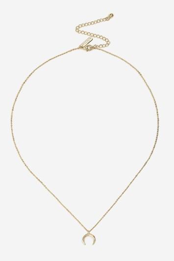 Topshop Horn Ditsy Necklace