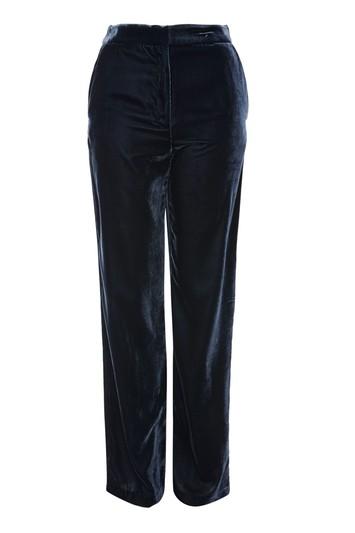Topshop Slouch Velvet Trousers