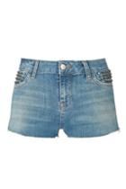 Topshop Moto Bleach Stud Daisy Short