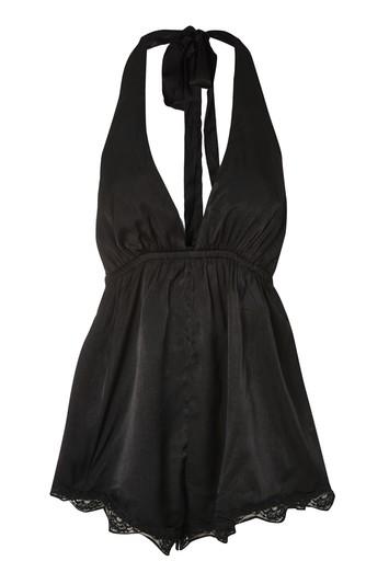 Topshop Black Playsuit By Somedays Lovin'