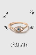 Topshop Creativity Eye Ring