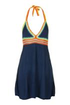 Topshop Crochet Trim Sun Dress