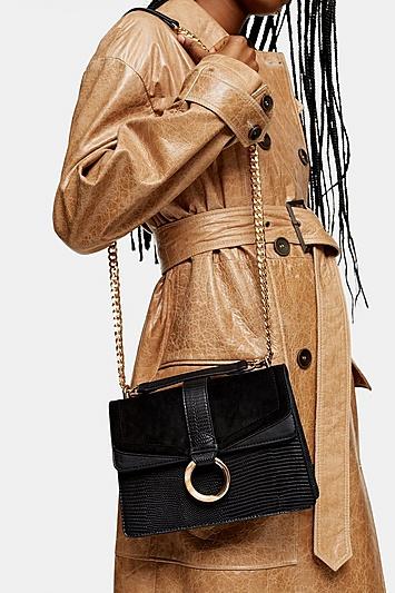 Topshop Soar Ring Large Cross Body Bag