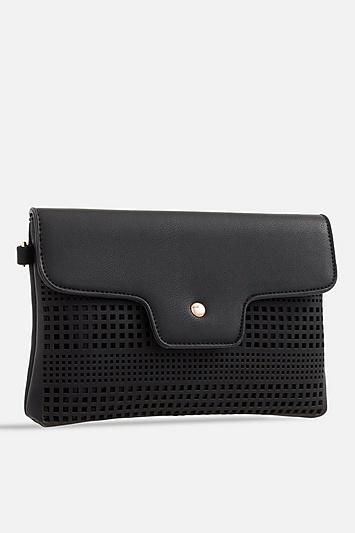 *geometric Laser Cut Fold Bag By Koko Couture
