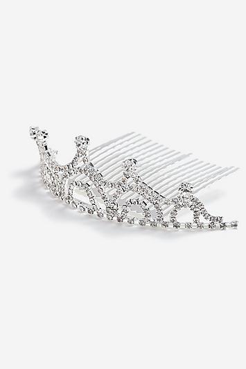Topshop Rhinestone Tiara Slides
