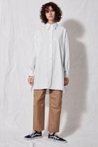 Topshop *oversized Shirt Dress By Boutique