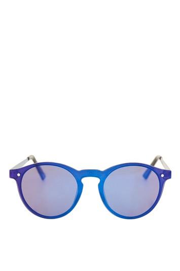Topshop Lunar Rimless Preppy Sunglasses