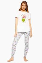 Topshop Grinch Pyjama T-shirt And Leggings