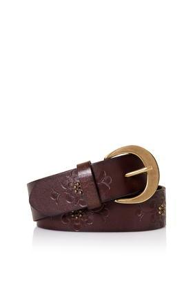 Topshop Flower Embossed Belt