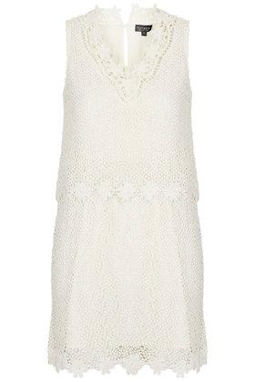 Topshop Crochet Overlay Sundress