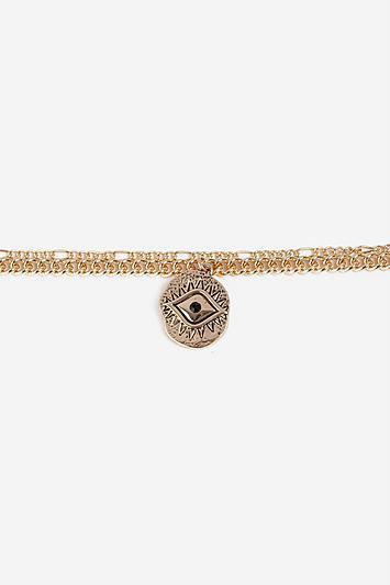 Topshop *charm Chain Bracelet