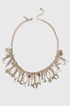 Topshop Charm Collar Necklace
