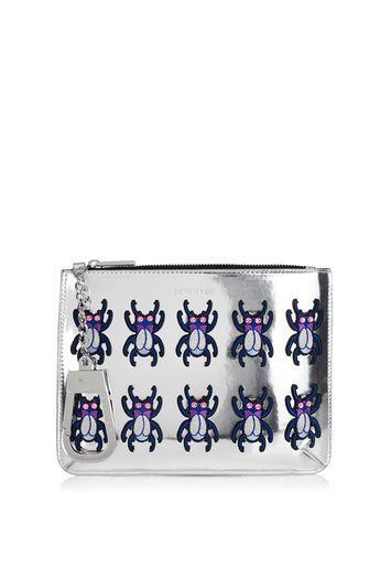 Topshop *okapi Bug Clutch Bag By Skinnydip