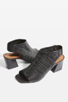 Topshop *wide Fit Black Nifty Sandals