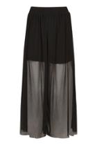 Topshop Tulle Mesh Pull On Trousers