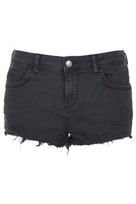 Topshop Moto Black Daisy Shorts