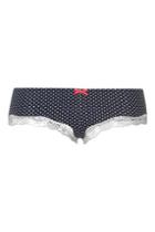 Topshop Spotty Lace Knickers