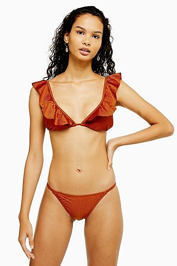 Mink Pink *string Side Bikini Bottoms By Mink Pink