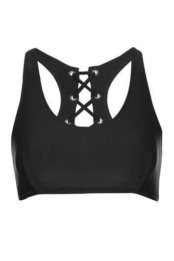 Topshop *fuller Bust Bikini Top By Wolf & Whistle