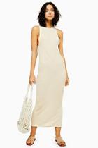 Topshop Knitted Natural Yarn Dress