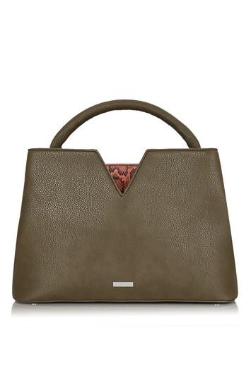 Topshop *khaki Astrid Tote Bag By Skinnydip