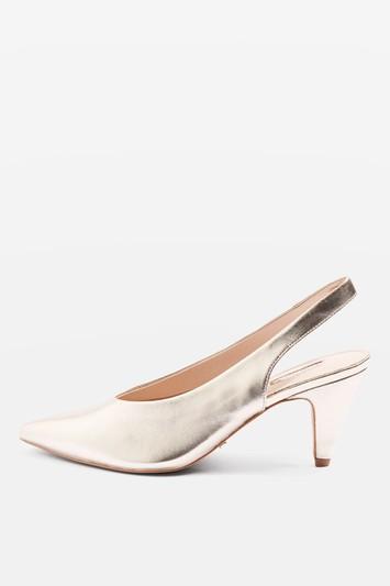 Topshop Jetset Slingback Heel Shoes