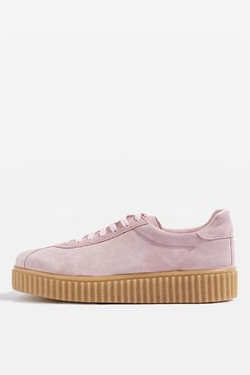 Topshop Calypso Lace Up Flatform Trainers