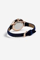 Topshop *midnight Blue Watch