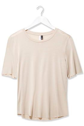 Topshop Premium Raw Edge Tee By Boutique