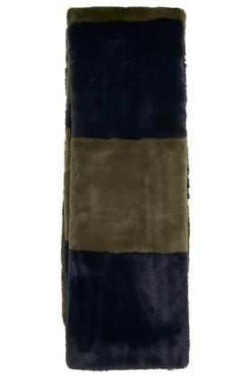 Topshop Supersoft Faux Fur Stripe Scarf
