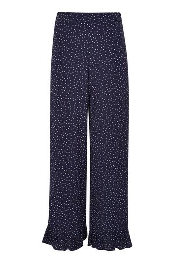 Topshop *ria Dot Frill Hem Trouser By Nobody's Child