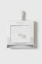 Topshop Sterling Silver Signet Front Ring
