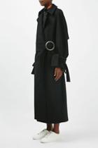 Topshop Tie Sleeve Trench Coat By Boutique