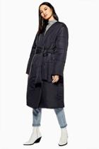 Topshop *kindra Longline Puffer Jacket By Boutique