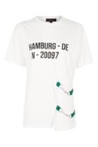 Topshop Petite Hamburg Buckle T-shirt