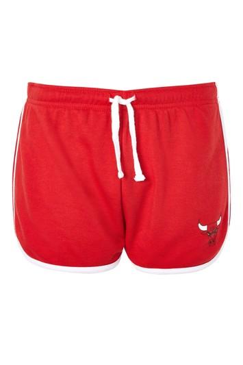 Topshop Chichago Bulls Runner Shorts By Unk X Topshop